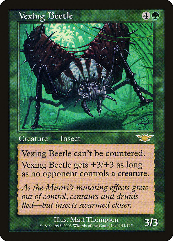 Vexing Beetle [Legions] | Galaxy Games LLC