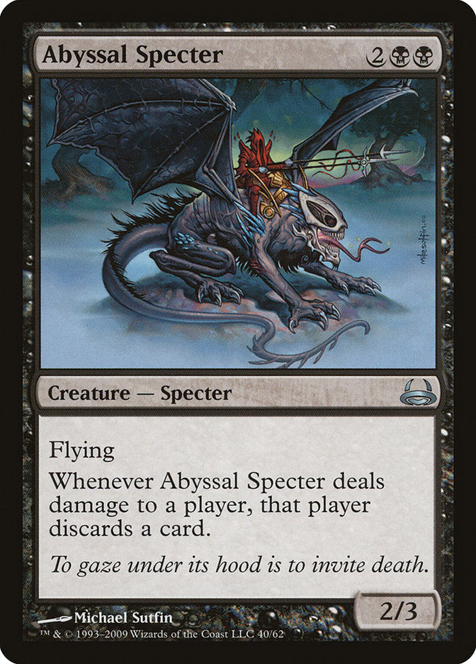 Abyssal Specter [Duel Decks: Divine vs. Demonic] | Galaxy Games LLC
