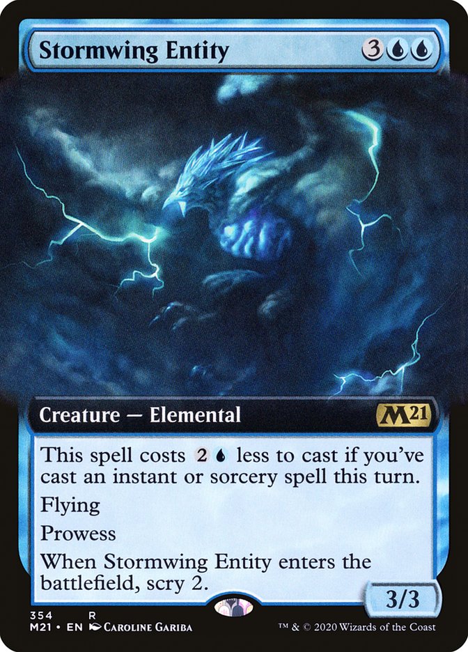 Stormwing Entity (Extended Art) [Core Set 2021] | Galaxy Games LLC