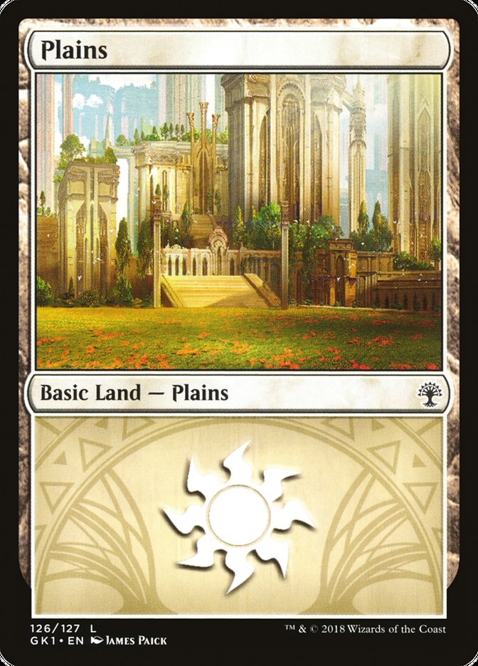 Plains (126) [Guilds of Ravnica Guild Kit] | Galaxy Games LLC