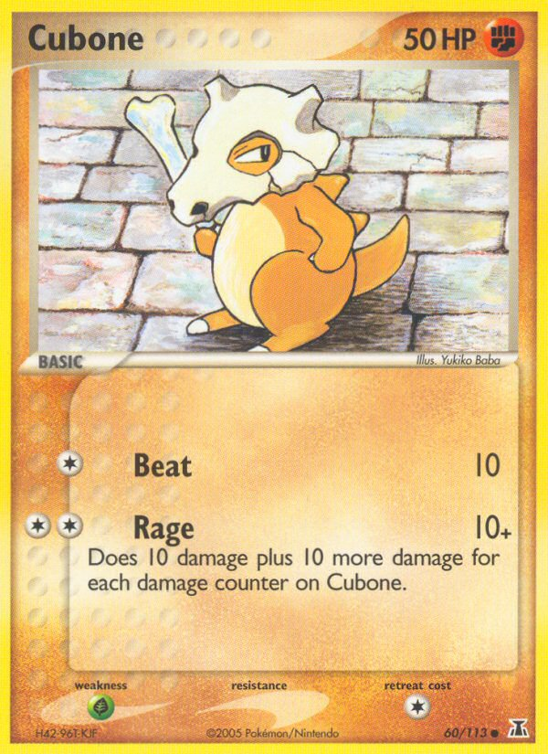 Cubone (60/113) [EX: Delta Species] | Galaxy Games LLC