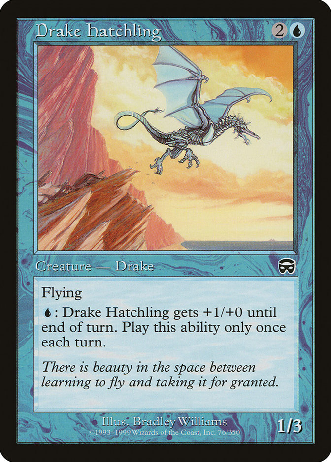 Drake Hatchling [Mercadian Masques] | Galaxy Games LLC