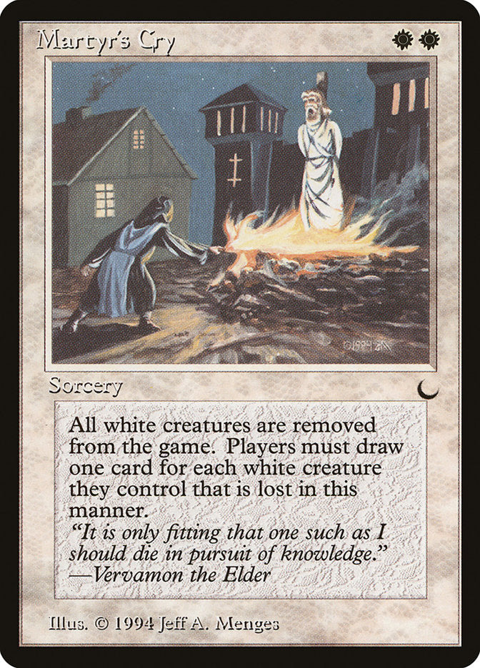 Martyr's Cry [The Dark] | Galaxy Games LLC