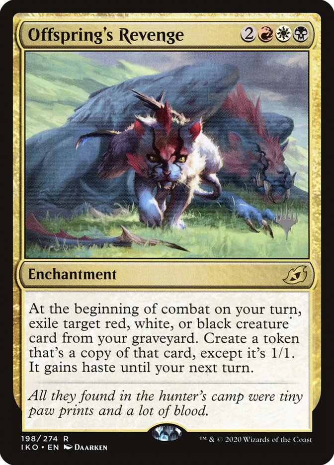 Offspring's Revenge (Promo Pack) [Ikoria: Lair of Behemoths Promos] | Galaxy Games LLC