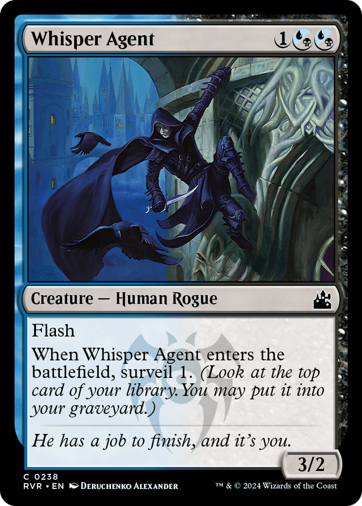 Whisper Agent [Ravnica Remastered] | Galaxy Games LLC