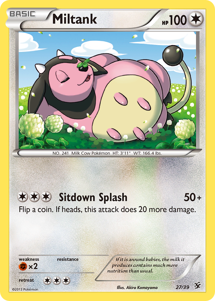 Miltank (27/39) [XY: Kalos Starter Set] | Galaxy Games LLC