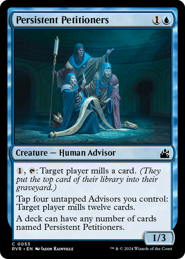 Persistent Petitioners [Ravnica Remastered] | Galaxy Games LLC