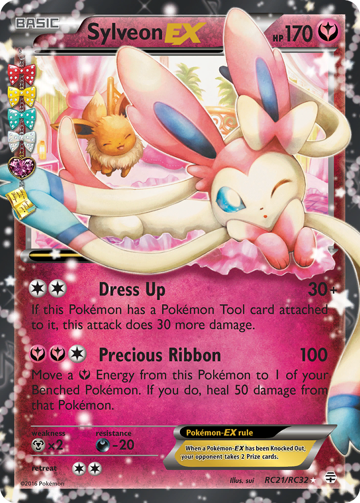 Sylveon EX (RC21/RC32) [XY: Generations] | Galaxy Games LLC