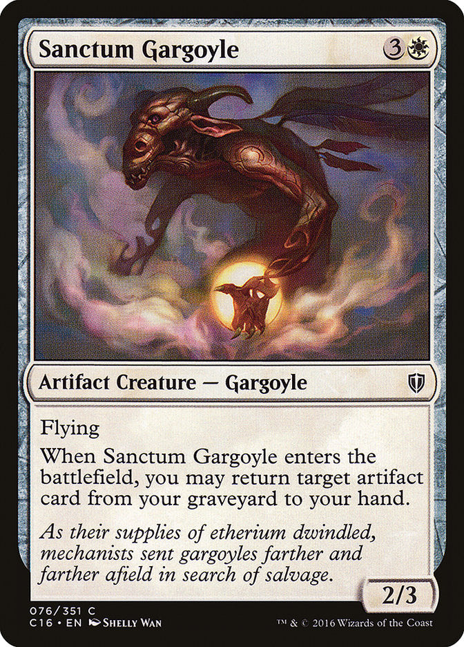 Sanctum Gargoyle [Commander 2016] | Galaxy Games LLC