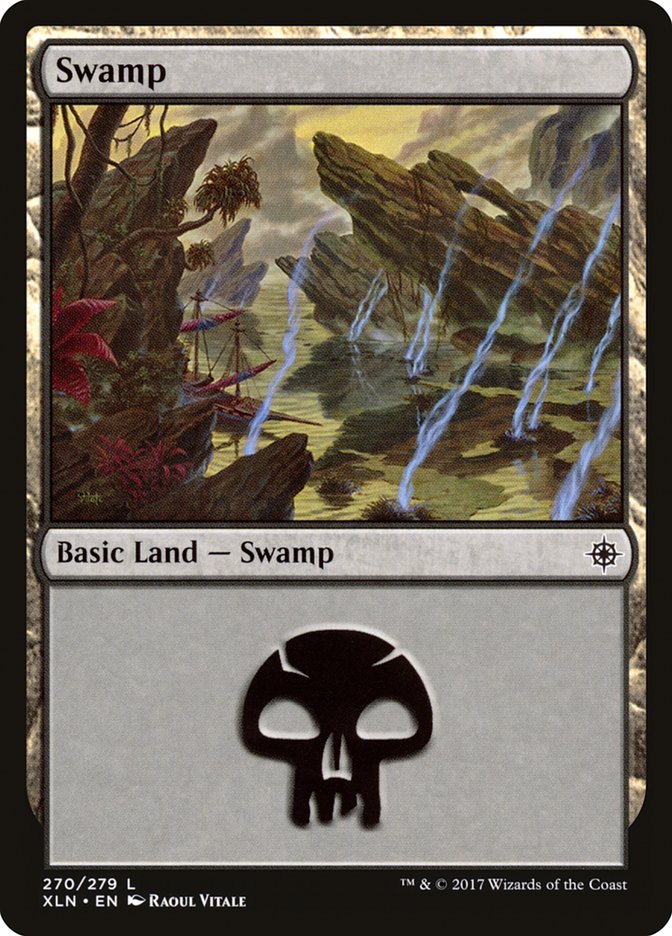 Swamp (270) [Ixalan] | Galaxy Games LLC