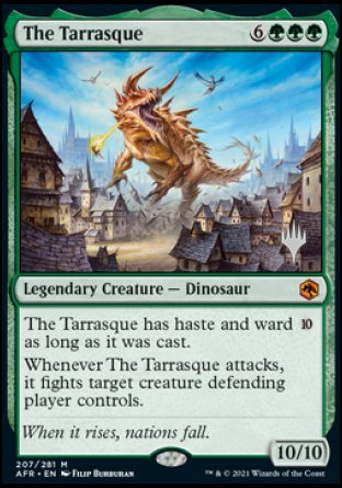 The Tarrasque (Promo Pack) [Dungeons & Dragons: Adventures in the Forgotten Realms Promos] | Galaxy Games LLC