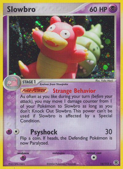 Slowbro (14/112) [EX: FireRed & LeafGreen] | Galaxy Games LLC