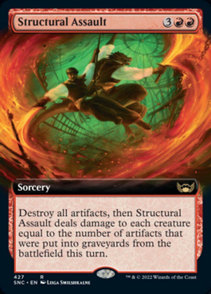 Structural Assault (Extended Art) [Streets of New Capenna] | Galaxy Games LLC