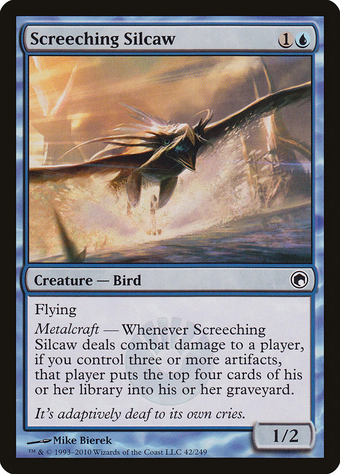 Screeching Silcaw [Scars of Mirrodin] | Galaxy Games LLC