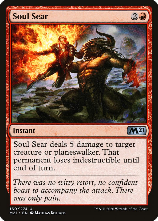Soul Sear [Core Set 2021] | Galaxy Games LLC
