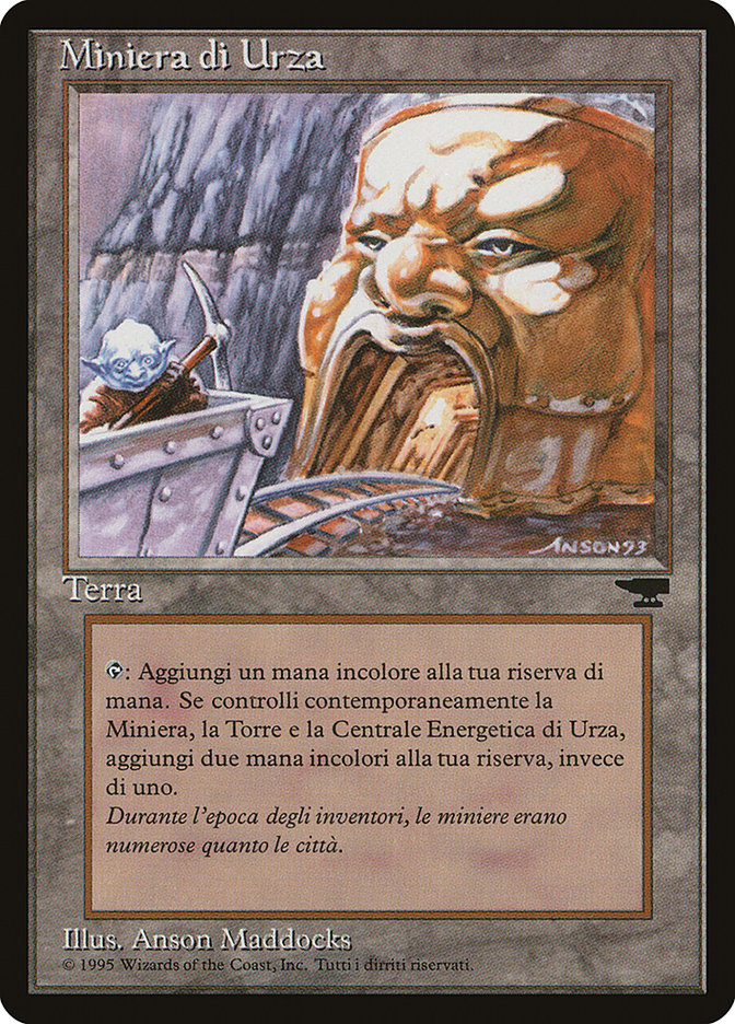 Urza's Mine (Pulley) (Italian) - "Miniera di Urza" [Rinascimento] | Galaxy Games LLC