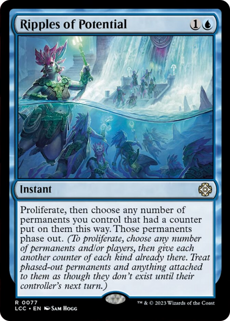 Ripples of Potential [The Lost Caverns of Ixalan Commander] | Galaxy Games LLC