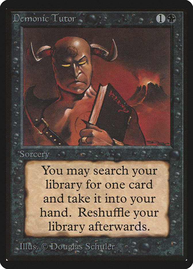 Demonic Tutor [Beta Edition] | Galaxy Games LLC