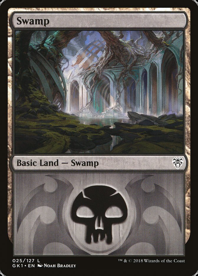 Swamp (25) [Guilds of Ravnica Guild Kit] | Galaxy Games LLC