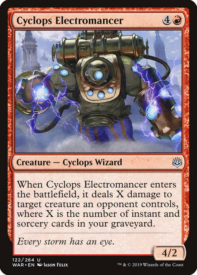 Cyclops Electromancer [War of the Spark] | Galaxy Games LLC