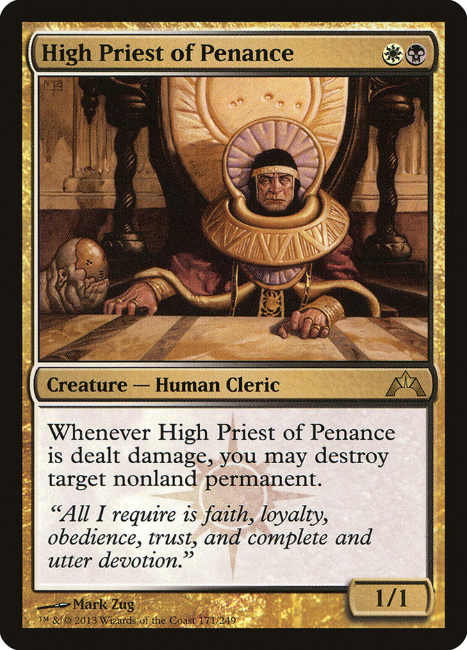 High Priest of Penance [Gatecrash] | Galaxy Games LLC