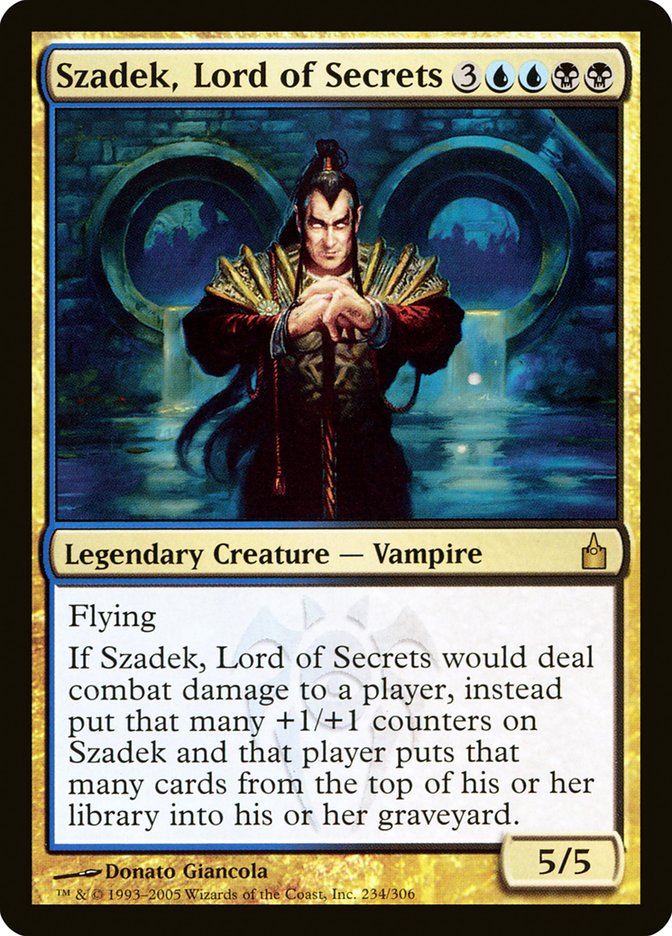 Szadek, Lord of Secrets [Ravnica: City of Guilds] | Galaxy Games LLC