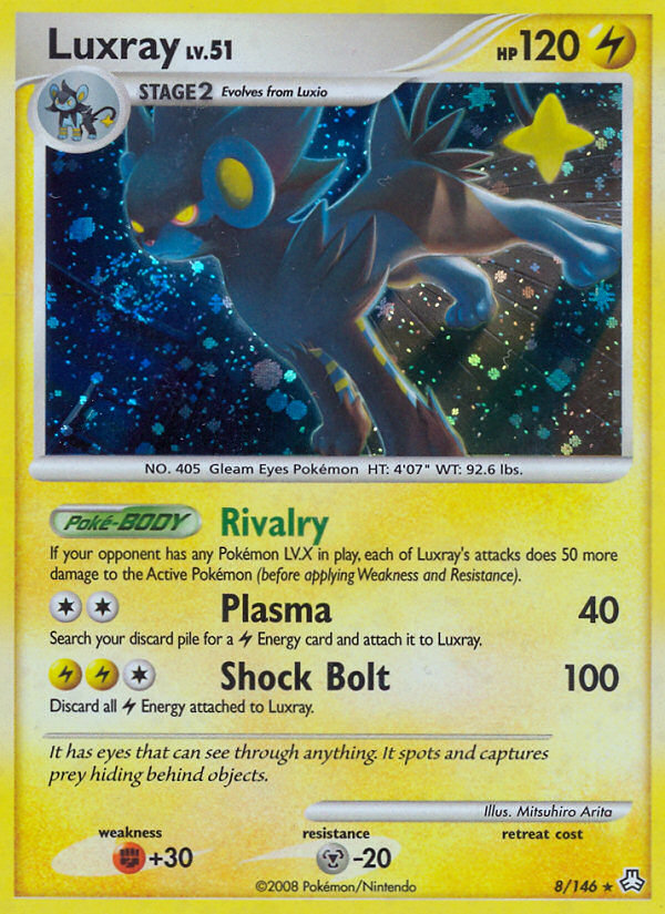 Luxray (8/146) [Diamond & Pearl: Legends Awakened] | Galaxy Games LLC