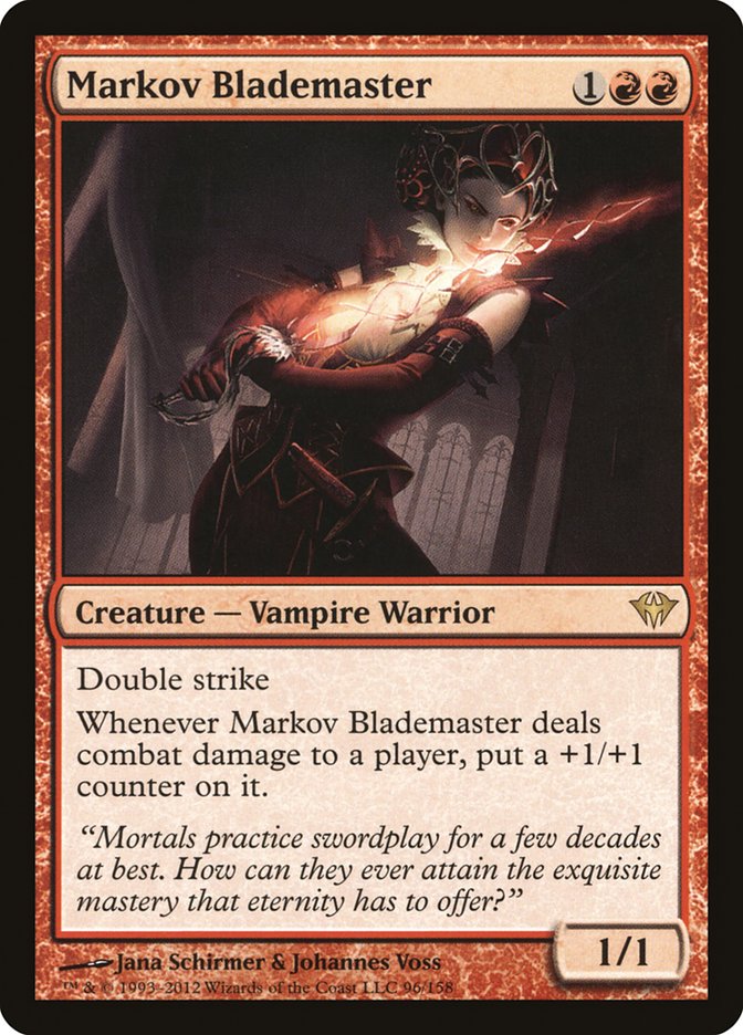 Markov Blademaster [Dark Ascension] | Galaxy Games LLC