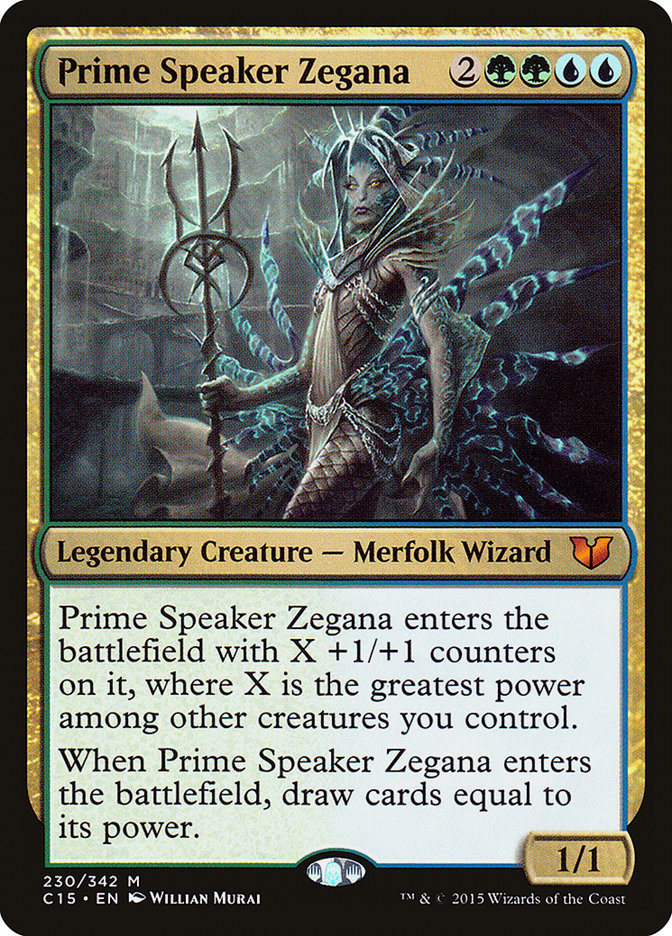 Prime Speaker Zegana [Commander 2015] | Galaxy Games LLC