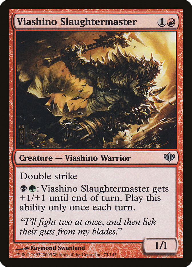 Viashino Slaughtermaster [Conflux] | Galaxy Games LLC