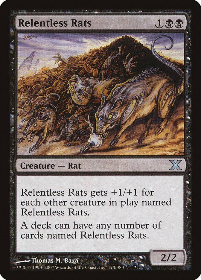 Relentless Rats [Tenth Edition] | Galaxy Games LLC