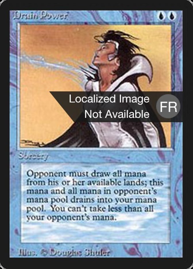 Drain Power [Foreign Black Border] | Galaxy Games LLC