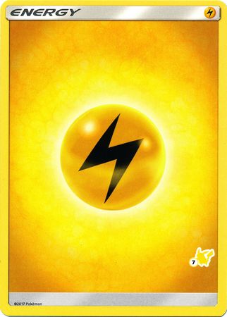 Lightning Energy (Pikachu Stamp #7) [Battle Academy 2020] | Galaxy Games LLC