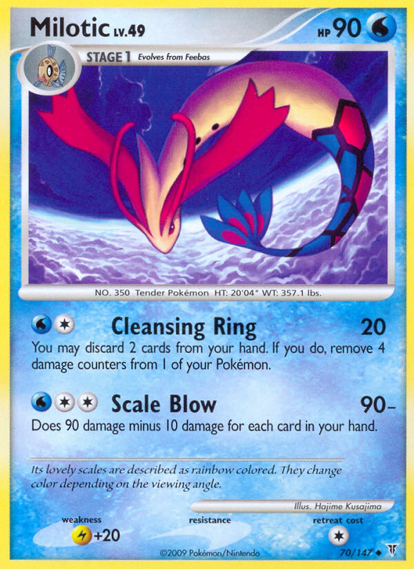 Milotic (70/147) [Platinum: Supreme Victors] | Galaxy Games LLC