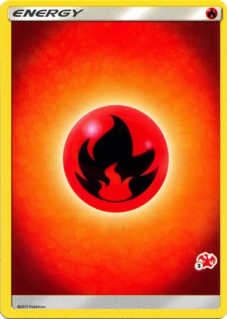 Fire Energy (Charizard Stamp #3) [Battle Academy 2020] | Galaxy Games LLC