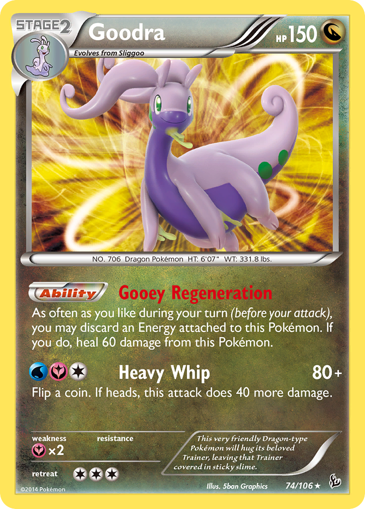 Goodra (74/106) [XY: Flashfire] | Galaxy Games LLC