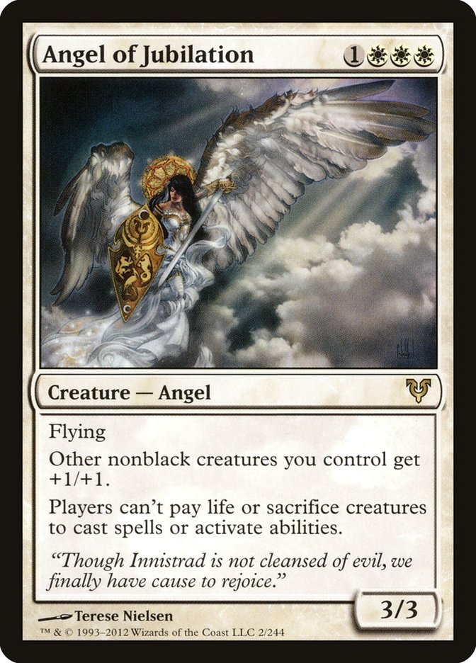 Angel of Jubilation [Avacyn Restored] | Galaxy Games LLC