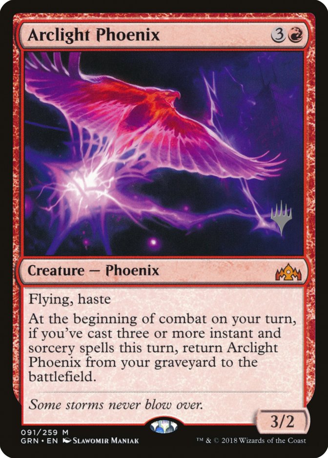 Arclight Phoenix (Promo Pack) [Guilds of Ravnica Promos] | Galaxy Games LLC