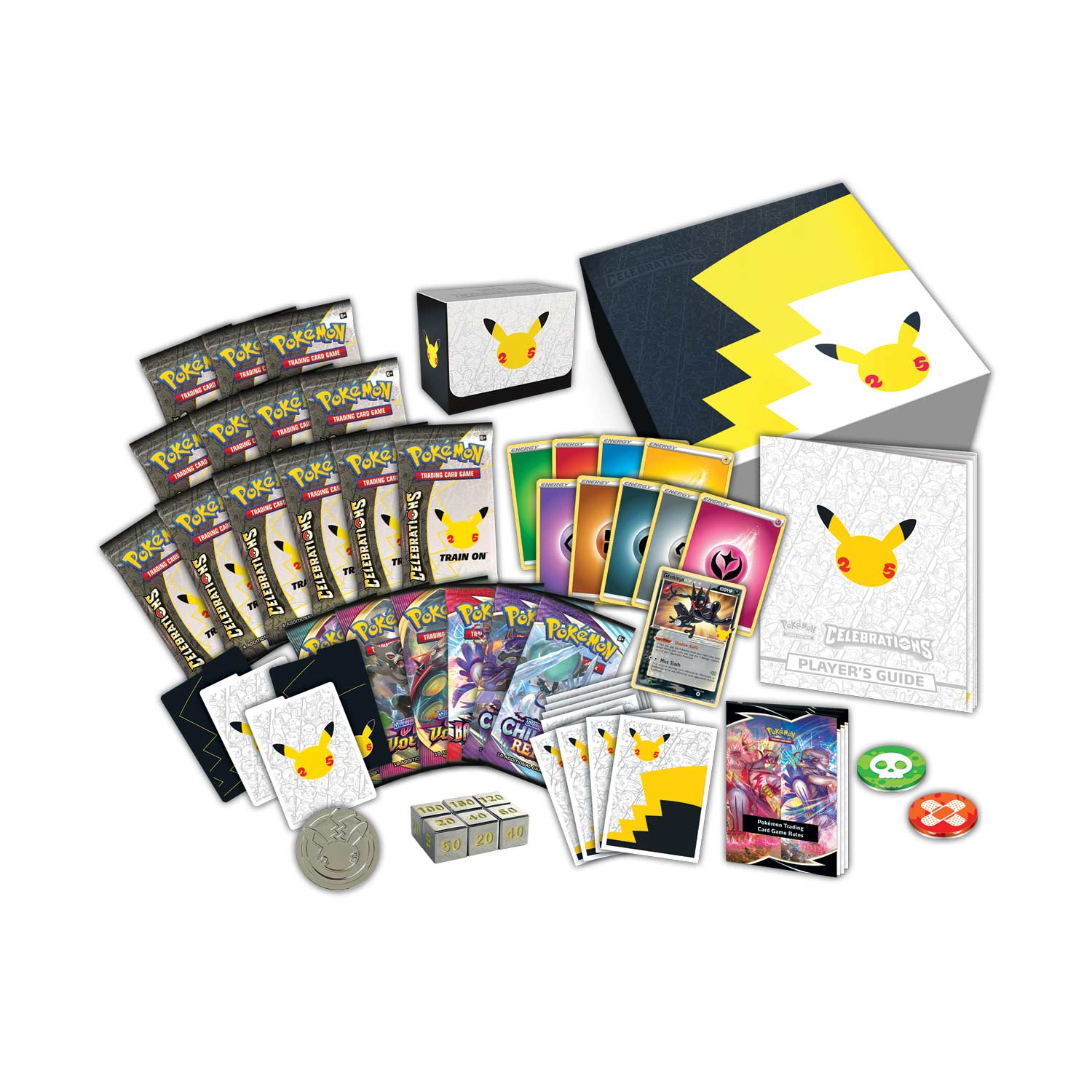 Celebrations: 25th Anniversary - Elite Trainer Box (Pokemon Center Exclusive) | Galaxy Games LLC