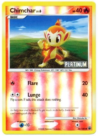 Chimchar (56/100) [Burger King Promos: 2009 Collection] | Galaxy Games LLC