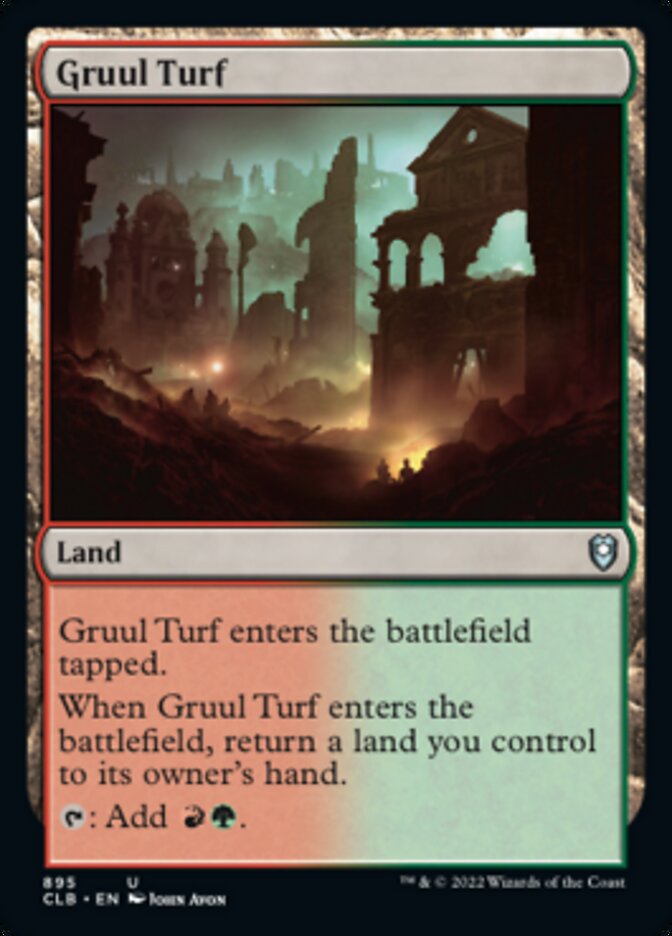 Gruul Turf [Commander Legends: Battle for Baldur's Gate] | Galaxy Games LLC