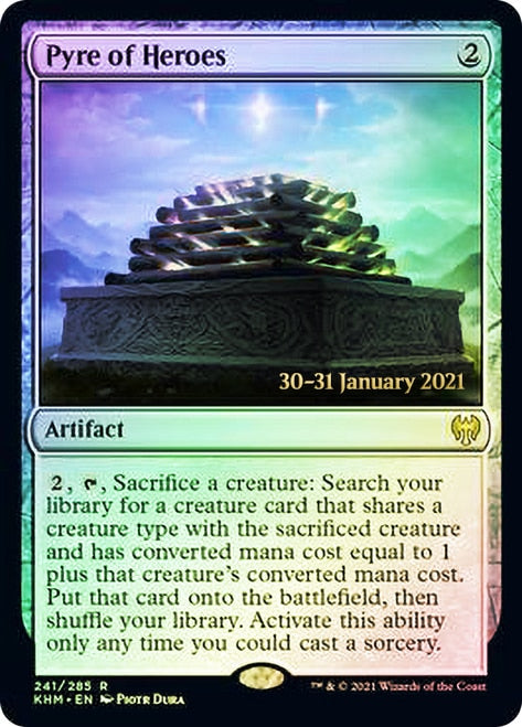 Pyre of Heroes [Kaldheim Prerelease Promos] | Galaxy Games LLC