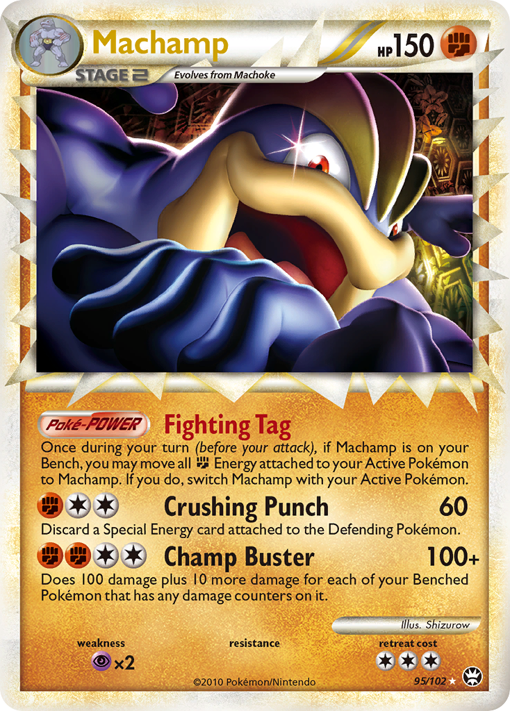 Machamp (95/102) [HeartGold & SoulSilver: Triumphant] | Galaxy Games LLC