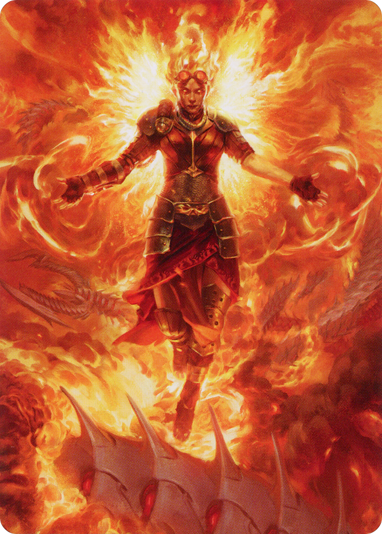 Chandra, Hope's Beacon Art Card [March of the Machine Art Series] | Galaxy Games LLC