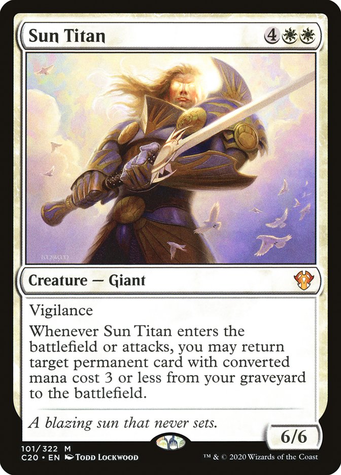 Sun Titan [Commander 2020] | Galaxy Games LLC