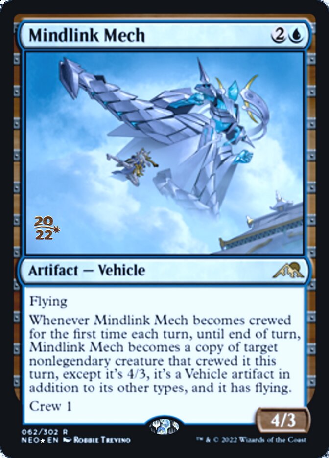 Mindlink Mech [Kamigawa: Neon Dynasty Prerelease Promos] | Galaxy Games LLC