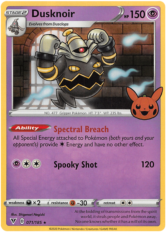 Dusknoir (071/185) [Trick or Trade 2023] | Galaxy Games LLC