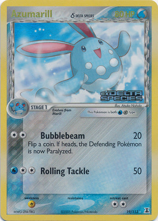 Azumarill (19/113) (Delta Species) (Stamped) [EX: Delta Species] | Galaxy Games LLC