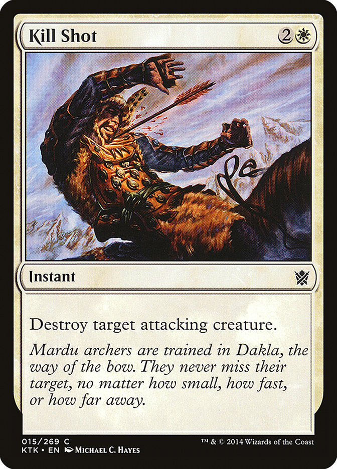 Kill Shot [Khans of Tarkir] | Galaxy Games LLC
