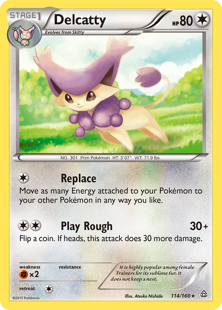 Delcatty (114/160) [XY: Primal Clash] | Galaxy Games LLC